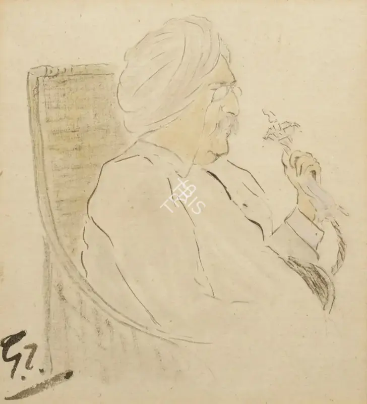 Tagore, Gaganendranath (Artist). Untitled, n.d. | Drawing