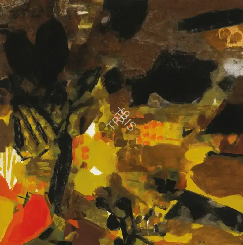 Raza, S.H. (Artist). Candameric, 1969 | Painting
