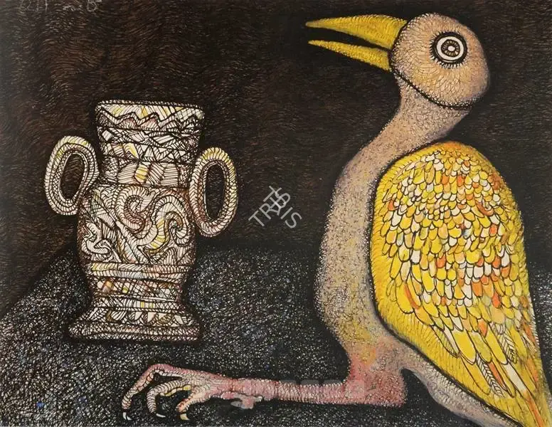 Chowdhury, Jogen (Artist). Untitled, 1998 | Drawing