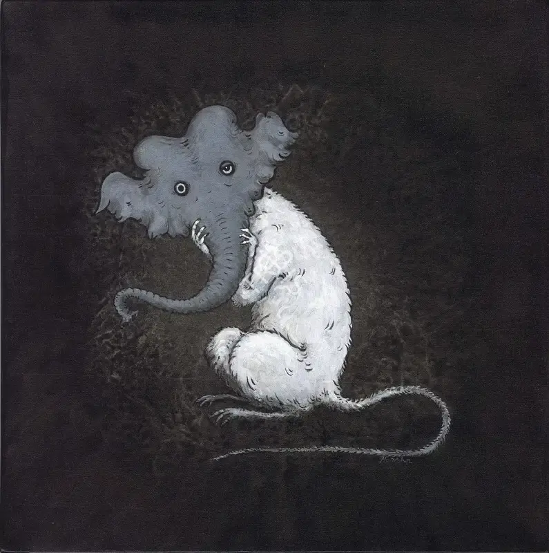Harsha, N.S. (Artist). Boo. Acrylic on canvas, 2023 | Painting | FineArts | 00363777