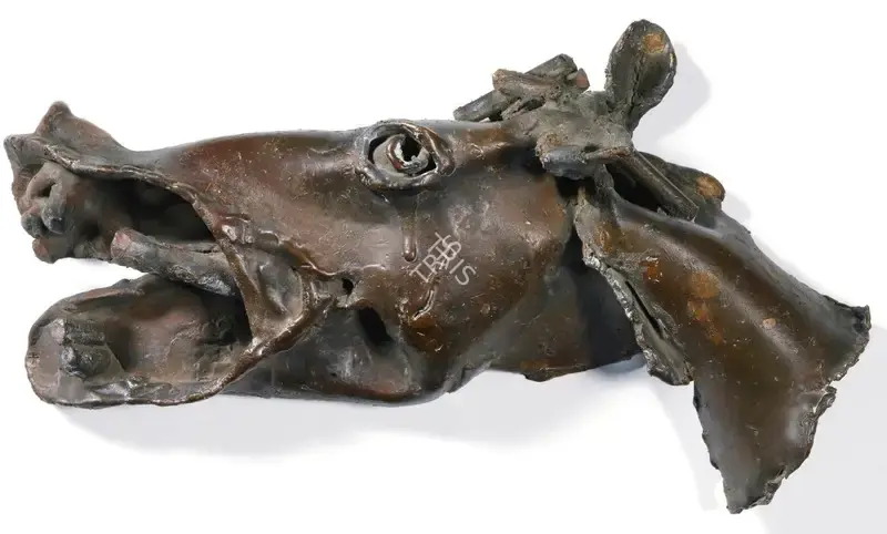 Hore, Somnath (Artist). Untitled (Horse). Bronze, 1988 | Sculpture | FineArts | 00333028