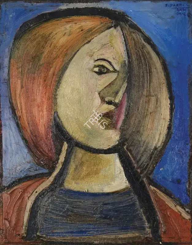 Bakre, S.K. (Artist). Untitled, 1969 | Painting