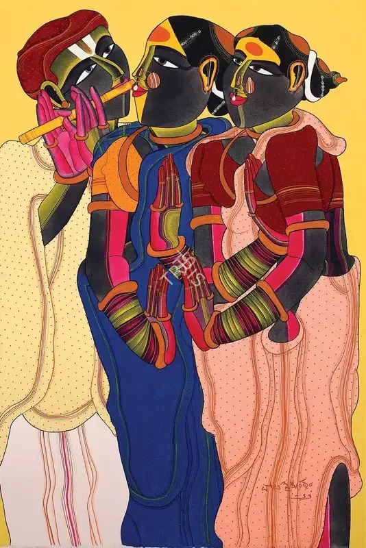 Vaikuntam, Thota (Artist). Untitled, 2022 | Painting