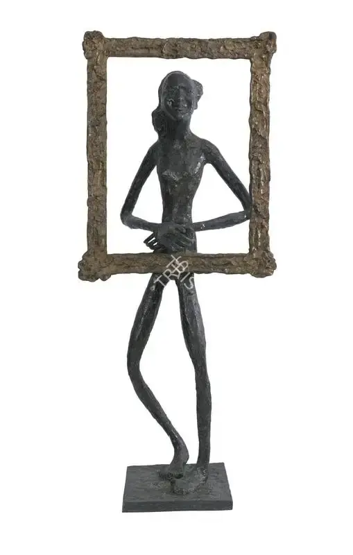 Radhakrishnan, K.S. (Artist). Maiya As Monalisa, n.d. | Sculpture