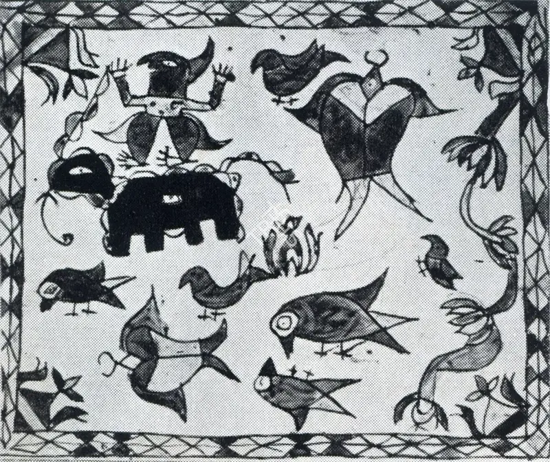 Shah, Haku (Artist). Untitled, n.d. | Painting