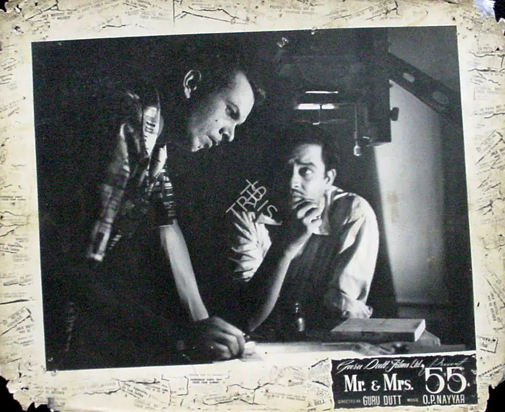 Murthy, V.K. (Cinematographer), Mr And Mrs 55, 1955 | Lobby Card | CinemaEducation | 00820530