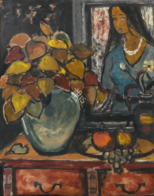 Ara, K.H. (Artist). Untitled, c.1950s | Painting