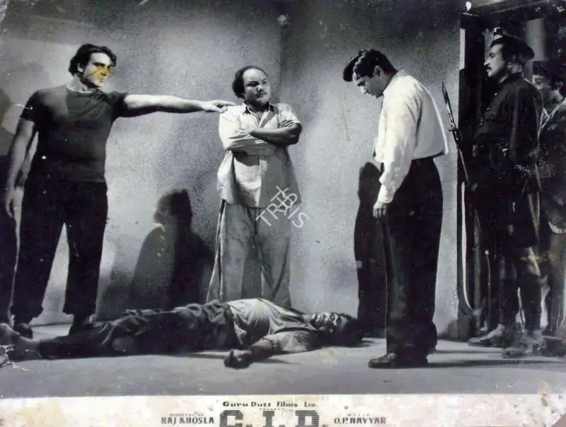 Murthy, V.K. (Cinematographer), C I D, 1956 | Lobby Card | CinemaEducation | 00810379