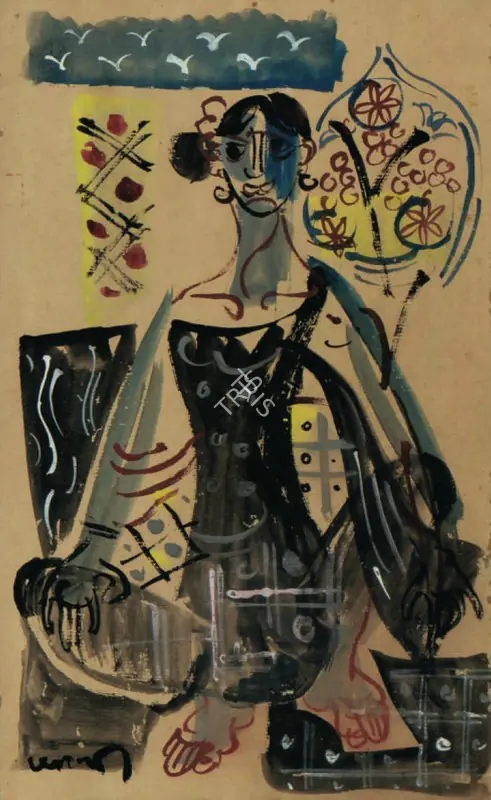 Subramanyan, K.G. (Artist). Untitled, n.d. | Painting