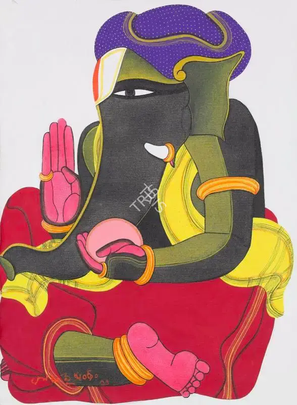 Vaikuntam, Thota (Artist). Untitled. Acrylic on canvas, 2012 | Painting | FineArts | 00595822