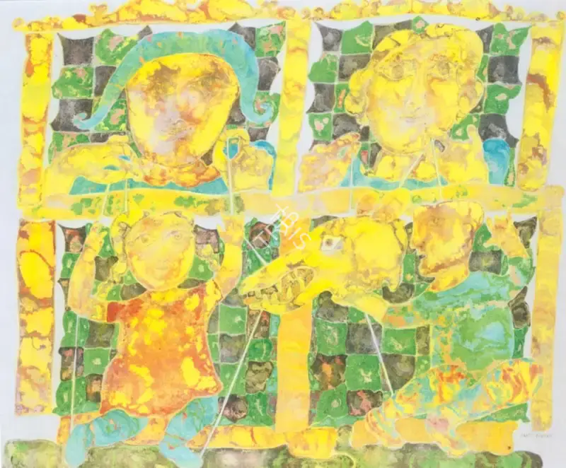 Burman, Sakti (Artist). Untitled, n.d. | Painting