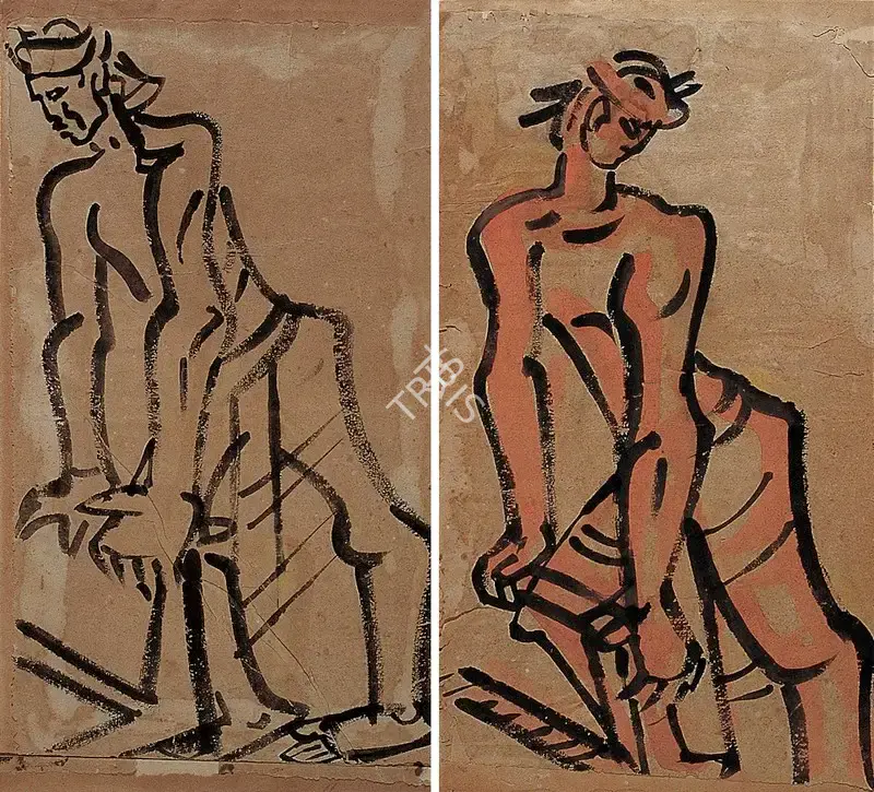 Chaudhuri, Sankho (Artist). | Painting