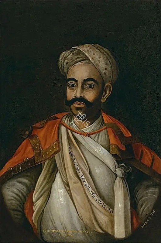 General, Dinshaw Bomanjee (Artist). Portrait of Seth Nowroji Rustom Maneck Sethna, 1885 | Painting