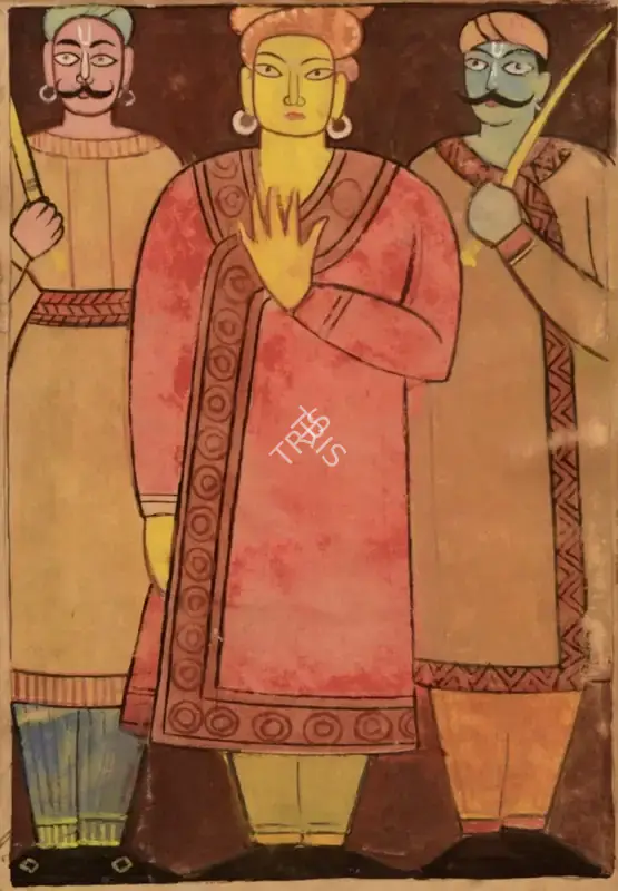 Roy, Jamini (Artist). Untitled, n.d. | Painting
