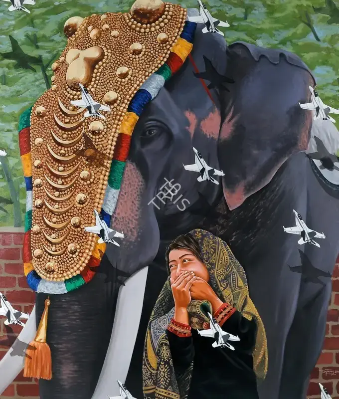 Thomas, Roy (Artist). Unexpected Revelations - 10. Oil on canvas, 2011 | Painting | FineArts | 00330937