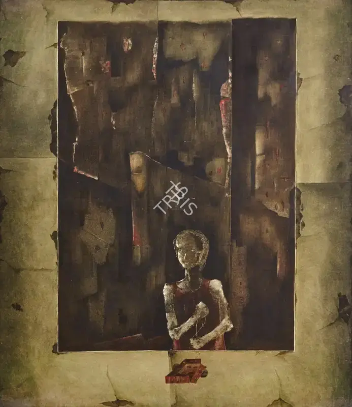 Arakkal, Yusuf (Artist). Untitled. Oil on canvas, 1986 | Painting | FineArts | 00603759