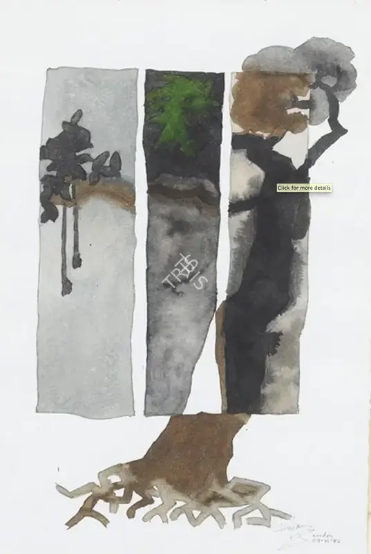 Husain, M.F. (Artist). Untitled, 1982 | Painting
