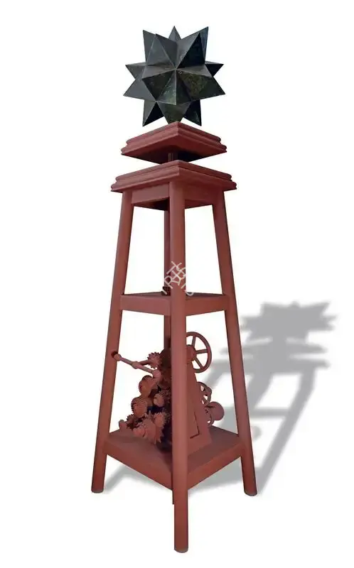 Sharma, Nataraj (Artist). Alternate Shapes for the Earth (Star), 2007 | Sculpture