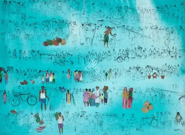 Ram, Rajesh (Artist). Untitled, 2006 | Painting