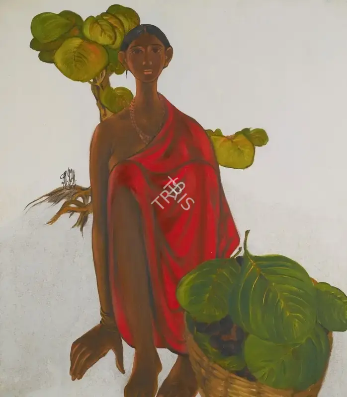 Prabha, B. (Artist). Untitled, 1975 | Painting