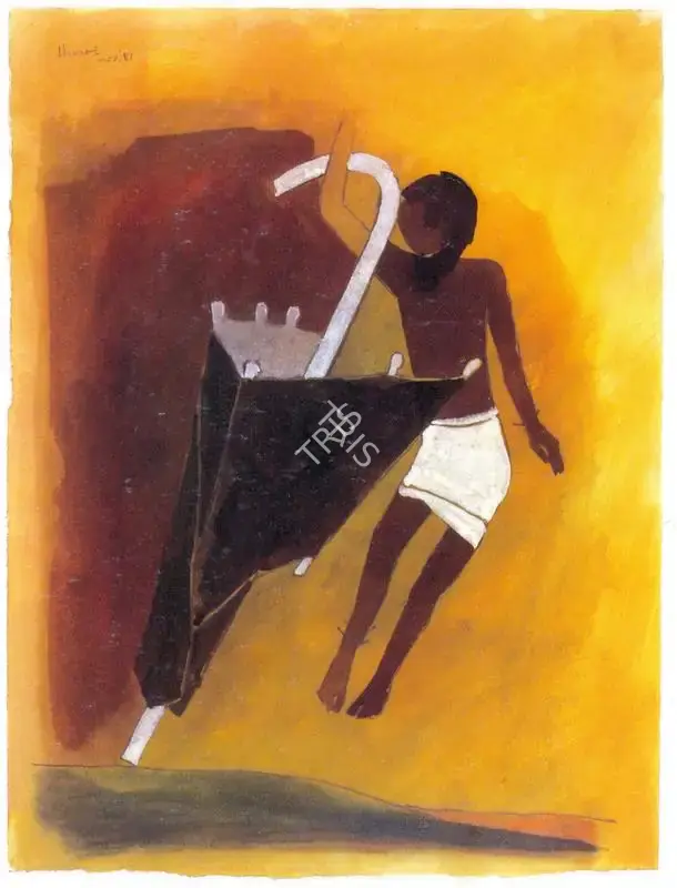Husain, M.F. (Artist). Untitled, 1987 | Painting