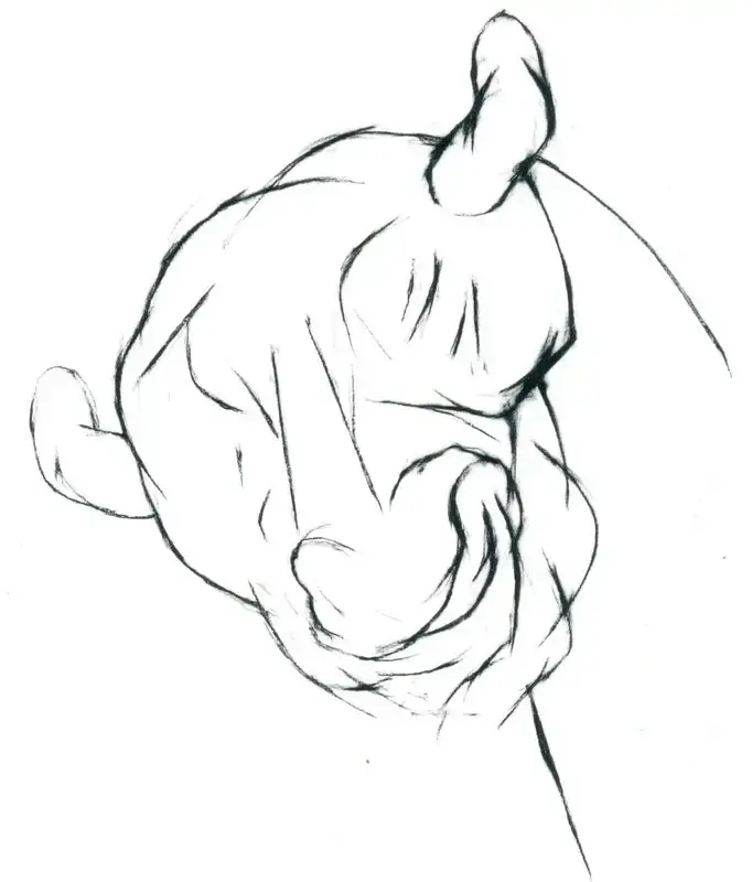 Mehta, Tyeb (Artist). Untitled, 1998 | Drawing