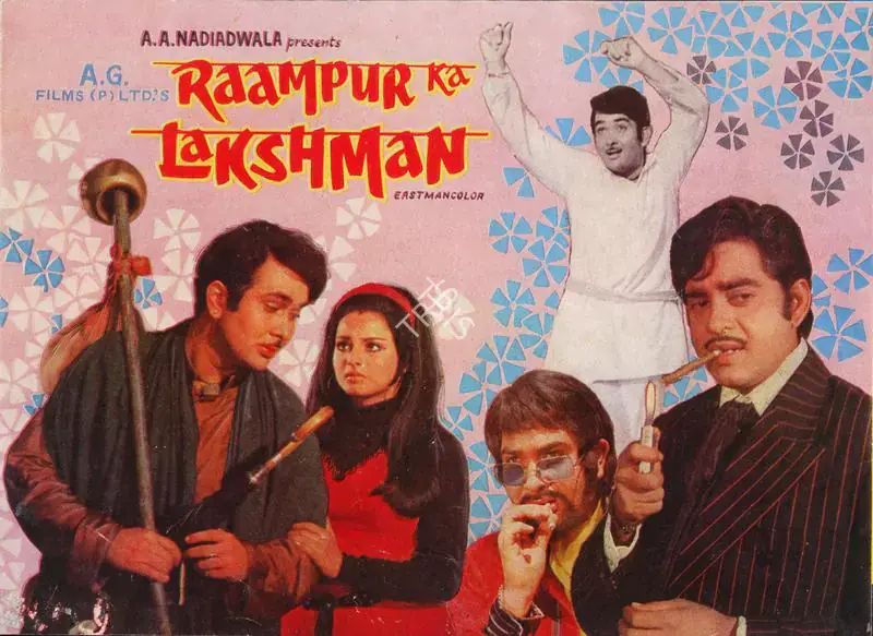 Nadiadwala, A.A. (Producer), Raampur Ka Lakshman, 1972 | Song-Synopsis Booklet | CinemaEducation | 00780464
