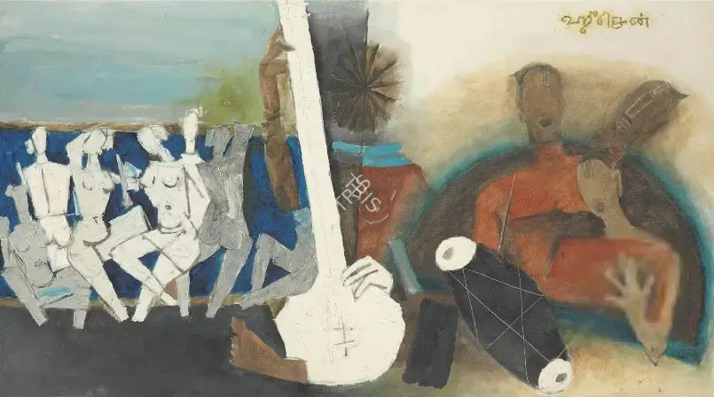 Husain, M.F. (Artist). Untitled, c.1960s | Painting