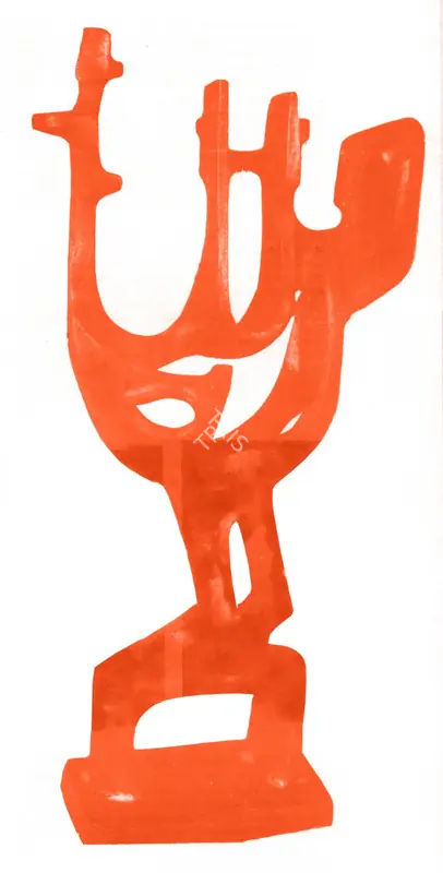 Davierwalla, A.M. (Artist). Many Headed Hydra. Bronze, 1962 | Marg, December 1962 | Sculpture | FineArts | 00674889