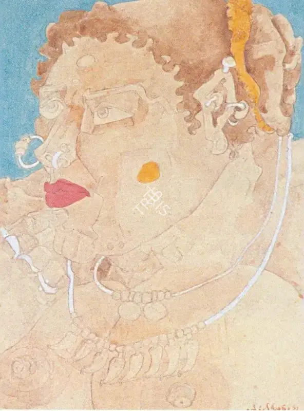 Vaikuntam, Thota (Artist). Untitled, c.1987 | Painting