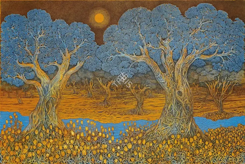 Sansanwal, Ompal (Artist). Untitled, n.d. | Painting
