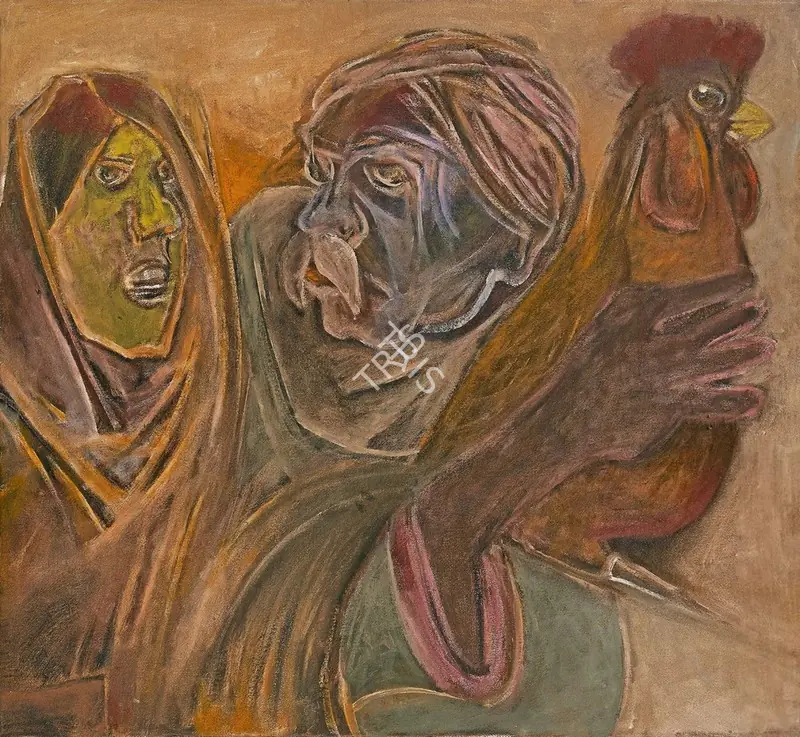 Khanna, Krishen (Artist). Untitled, n.d. | Painting