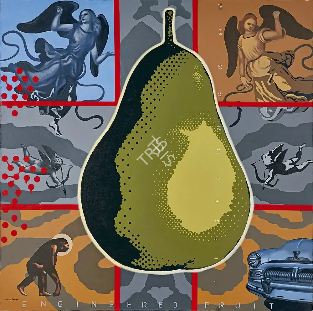 Parthan, Baiju (Artist). Engineered Fruit (Commemorating A Lost Object), 2004 | Painting