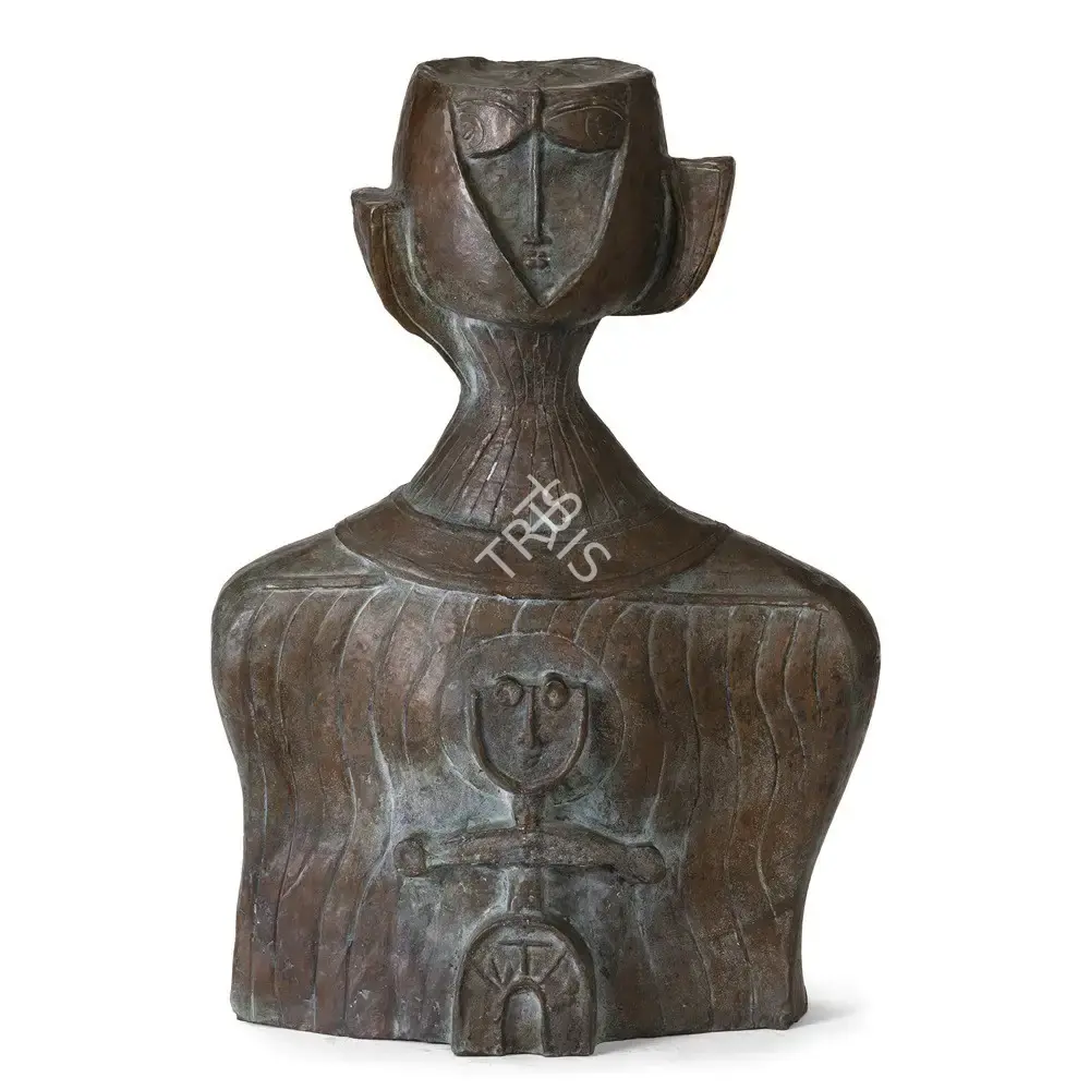 Dhanapal, S. (Artist). Mary and Christ, n.d. | Sculpture
