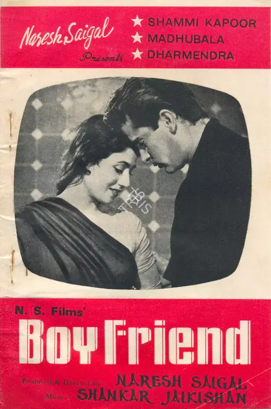 Saigal, Naresh (Producer), Boy Friend, 1961 | Song-Synopsis Booklet | CinemaEducation | 00863599