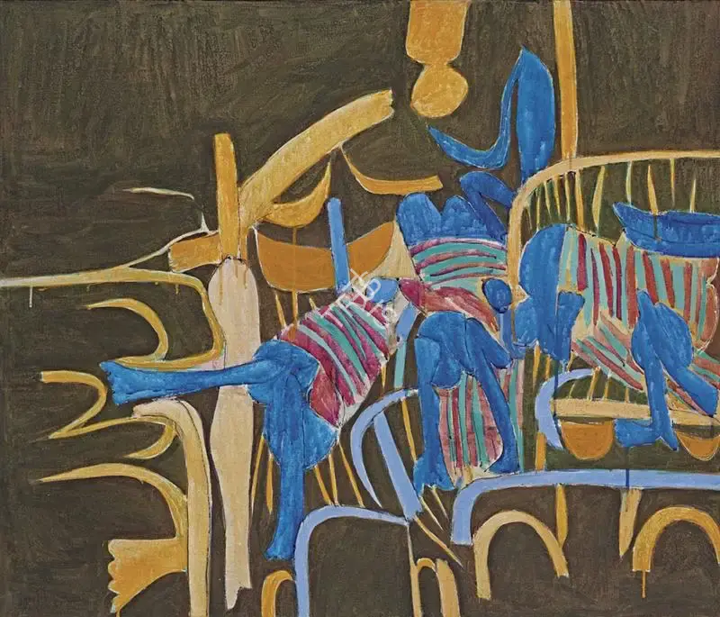 Subramanyan, K.G. (Artist). Untitled, c.1965 | Painting