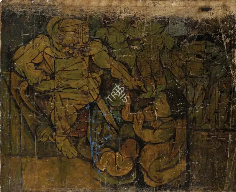 Alphonso (Artist). King Solomon, 1965 | Painting