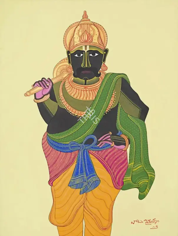 Vaikuntam, Thota (Artist). Untitled (Theatre Series), 2012 | Painting