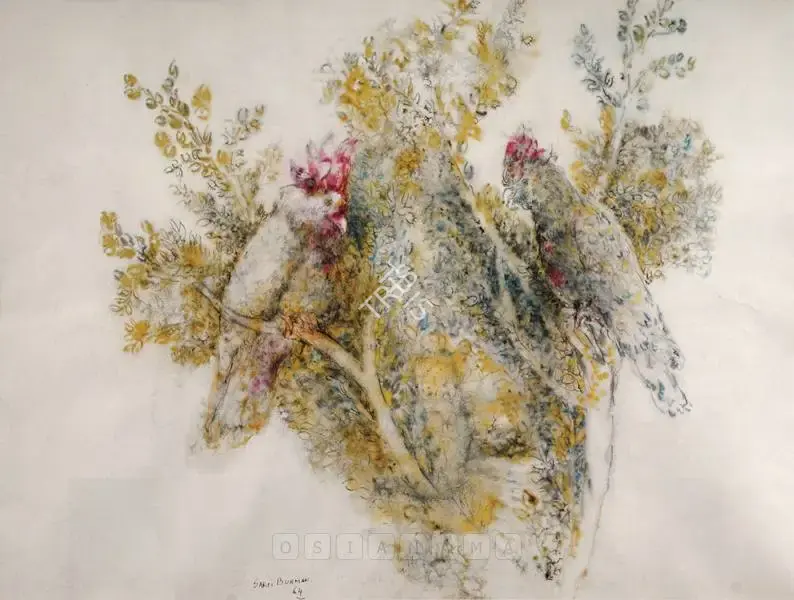Burman, Sakti (Artist). Untitled. Watercolour on paper, 1964 | Painting | FineArts | 00897969