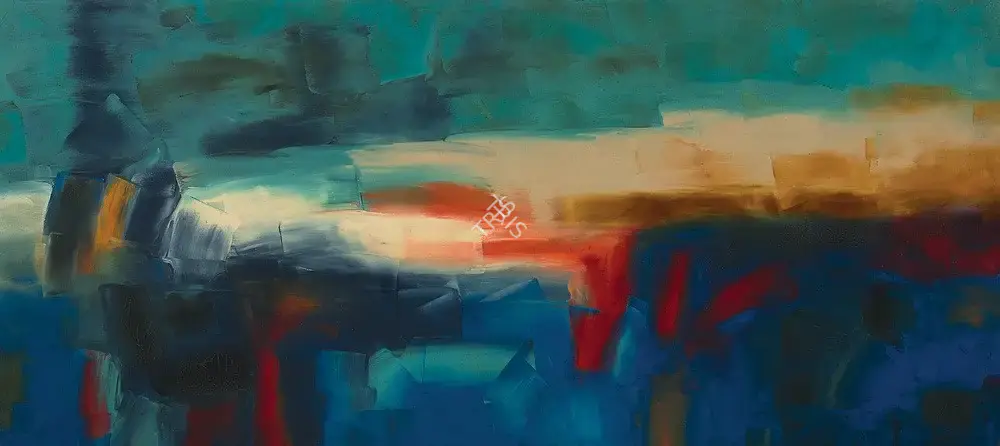 Adimoolam, K.M. (Artist). Reflex, 1996 | Painting