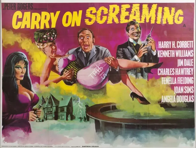 Chantrell, Tom William (Poster Designer), Carry On Screaming!, 1966 | Poster | CinemaEducation | 00789496