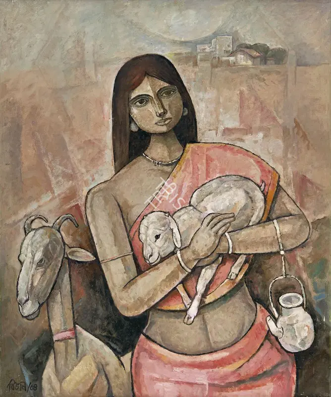 Choudhury, Bijon (Artist). Untitled, 2004 | Painting