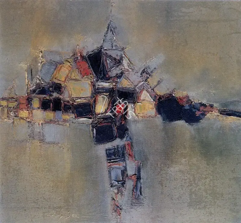 Santosh, G.R. (Artist). Untitled, 1958 | Painting
