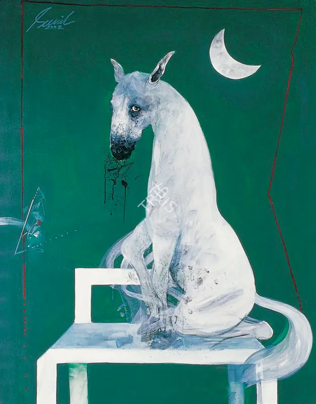 Das, Sunil (Artist). Lady, 2002 | Painting