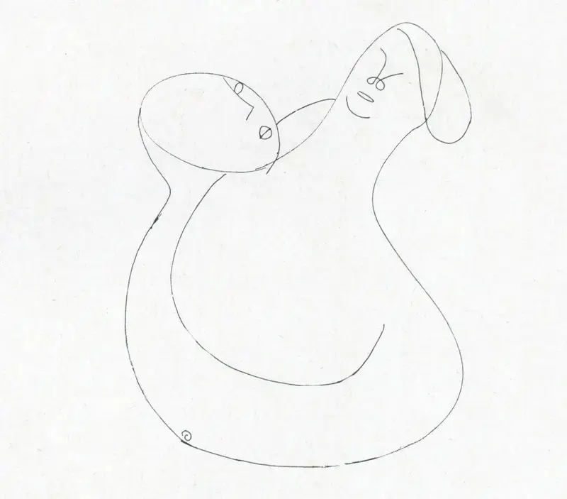 Dagupta, Prodosh (Artist). Untitled. n.d. | Marg, December 1956 | Drawing | FineArts | 00674046