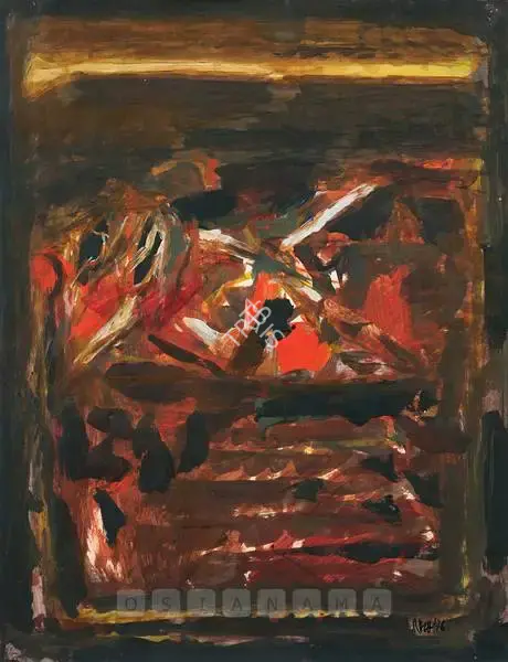 Raza, S.H. (Artist). La Reve, 1976 | Painting