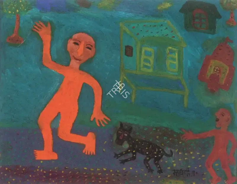 Parekh, Madhavi (Artist). Untitled. Oil on canvas, n.d. | Painting | FineArts | 00598461