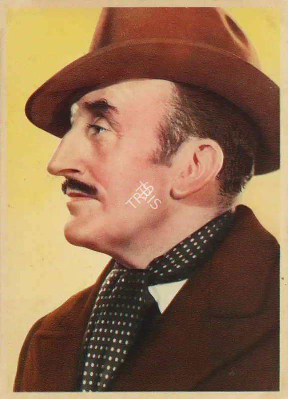 Nestle (Sponsor), Stars of the Silver Screen: Tom Walls | Trading Card, 1930s | CinemaEducation | 00800324
