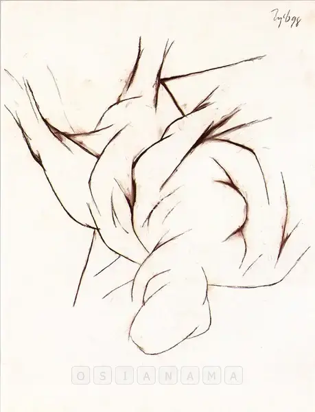 Mehta, Tyeb (Artist). Untitled, 1998 | Drawing