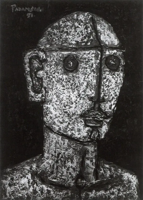 Padamsee, Akbar (Artist). Prophet. Oil on Board, 1951 | Marg, December 2022 - March 2023 | Painting | FineArts | 00675484